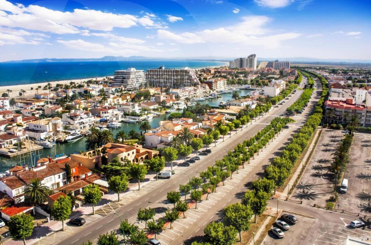 Apartamento Frente Al Canal Con Terraza Эмпуриабрава Экстерьер фото